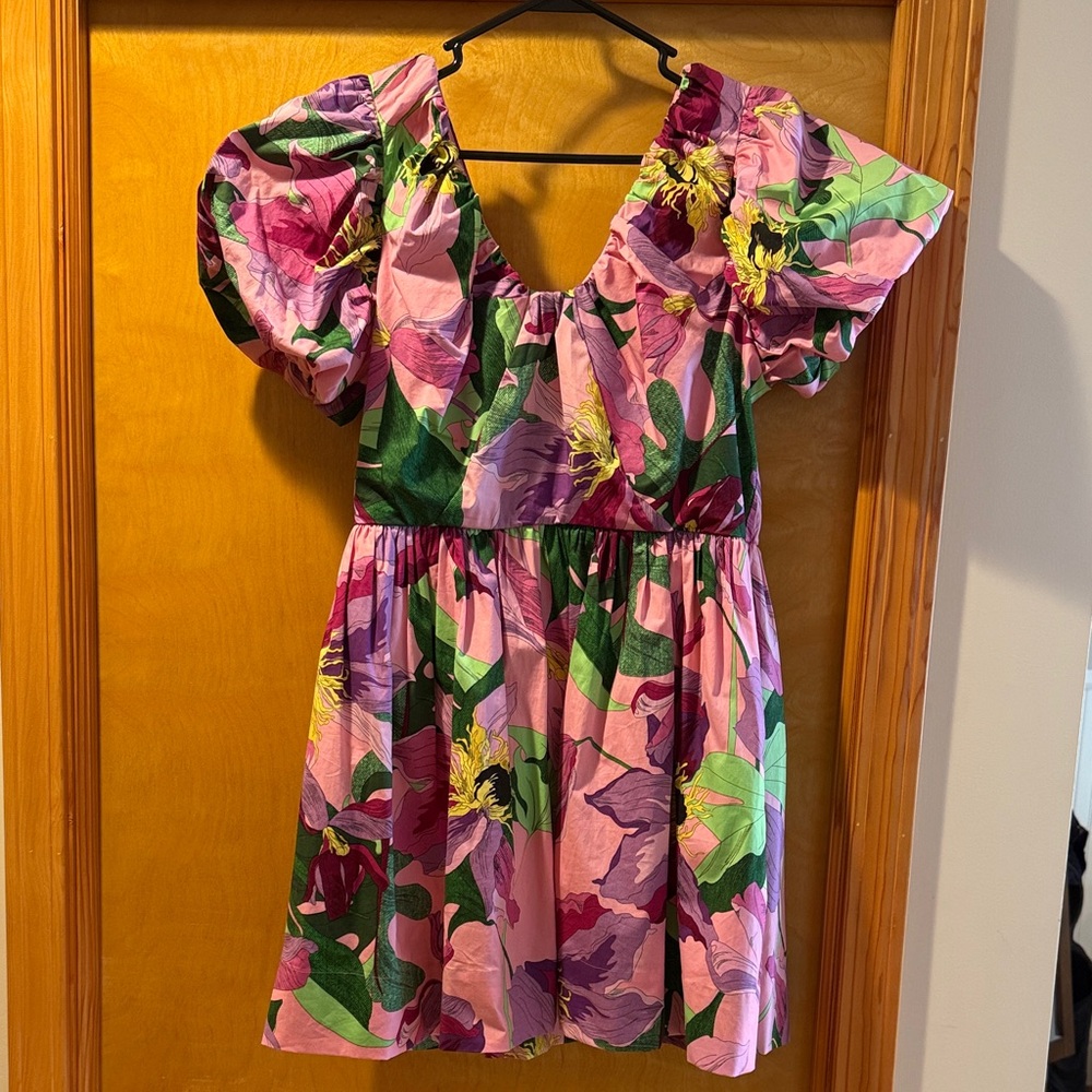 Express Floral Dress with BOW